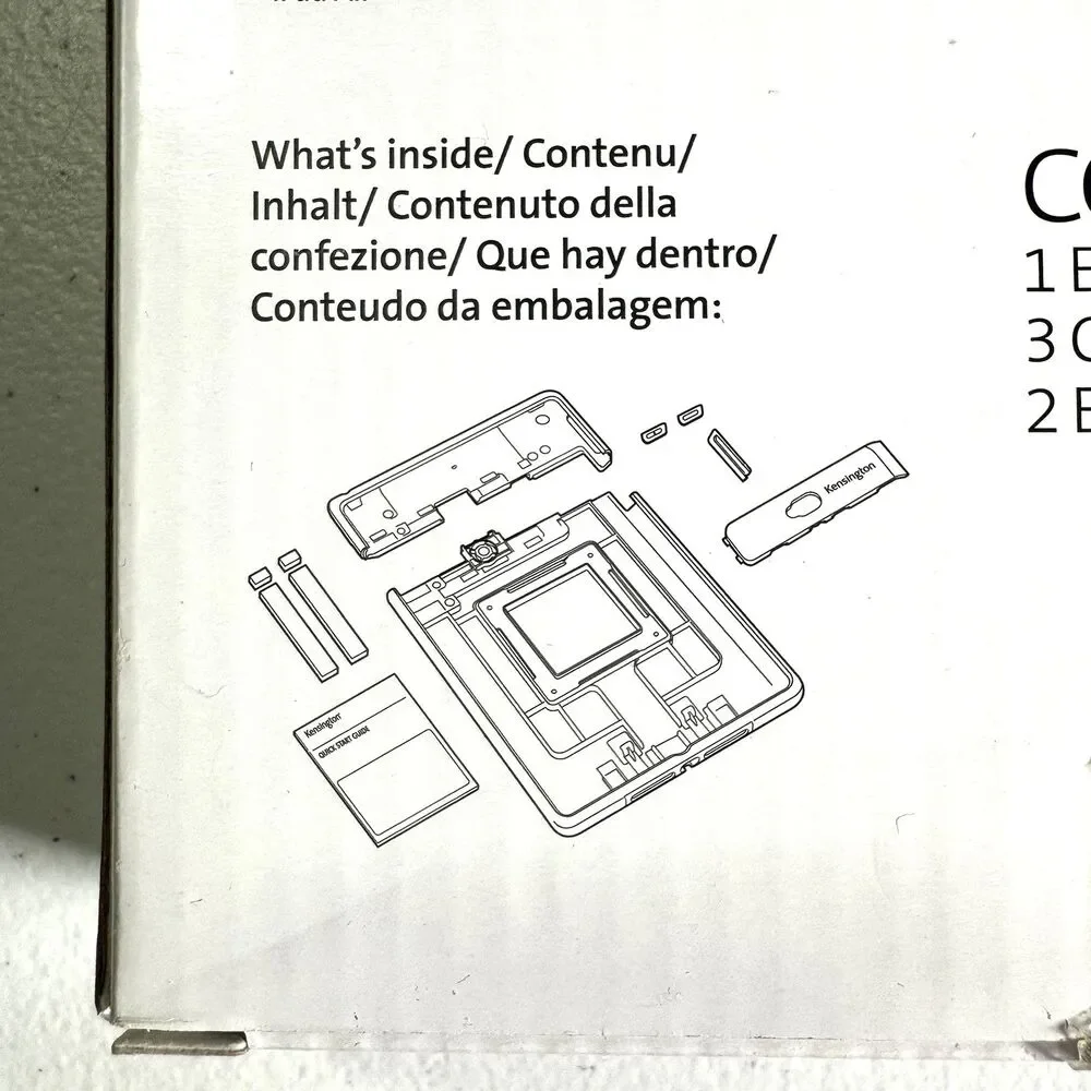 Kensington - SecureBack Enclosure for iPad Air & iPad Air 2 (K67772WW), Ret. $60